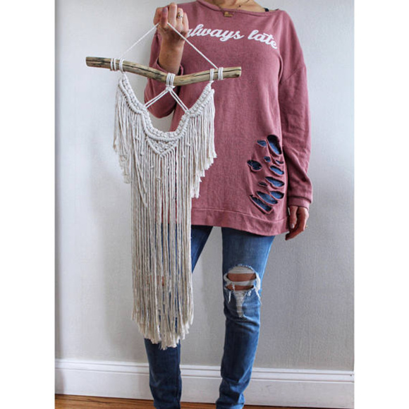 Urban Outfitters Other - Macrame Wall Hanging Wall Art Bohemian Tapestry